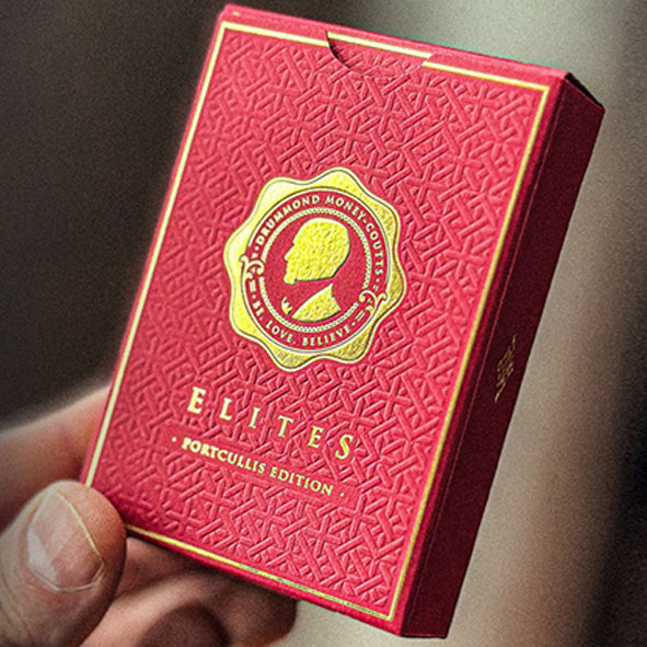 DMC Elites V6 (red) Portcullis - Playing Cards