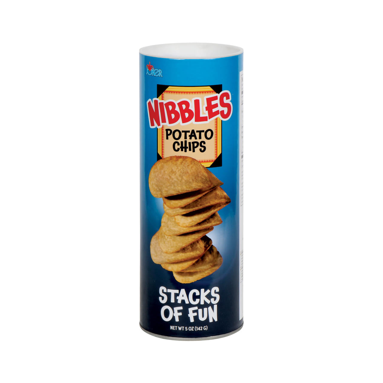 Chips Dose mit 2 Schlangen