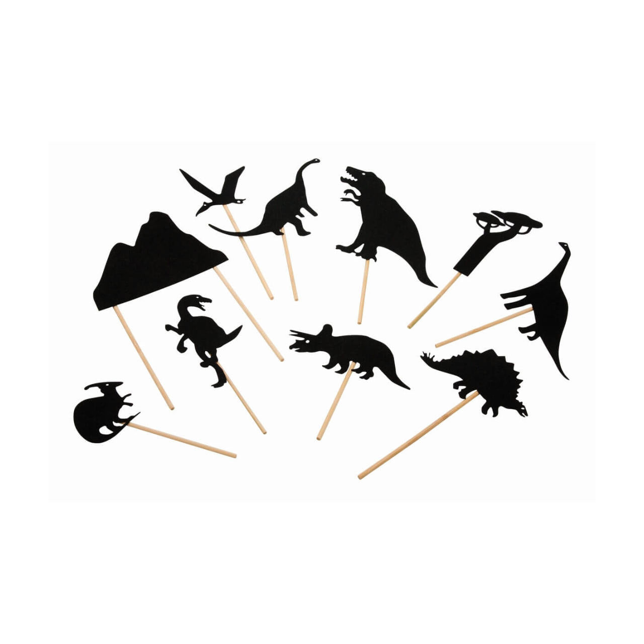 Schattenspiel Set - Dinosaurier