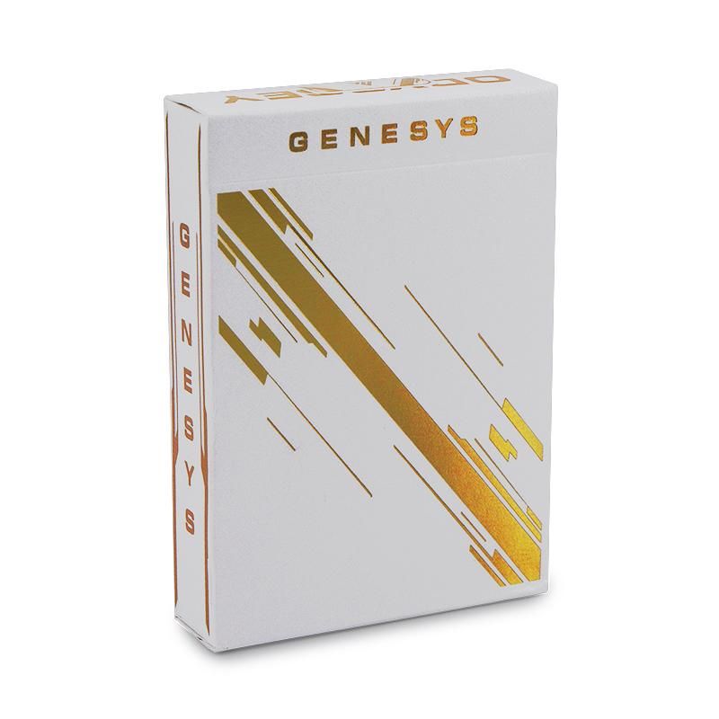 Odyssey Genesys - White and Golden - Playing Cards