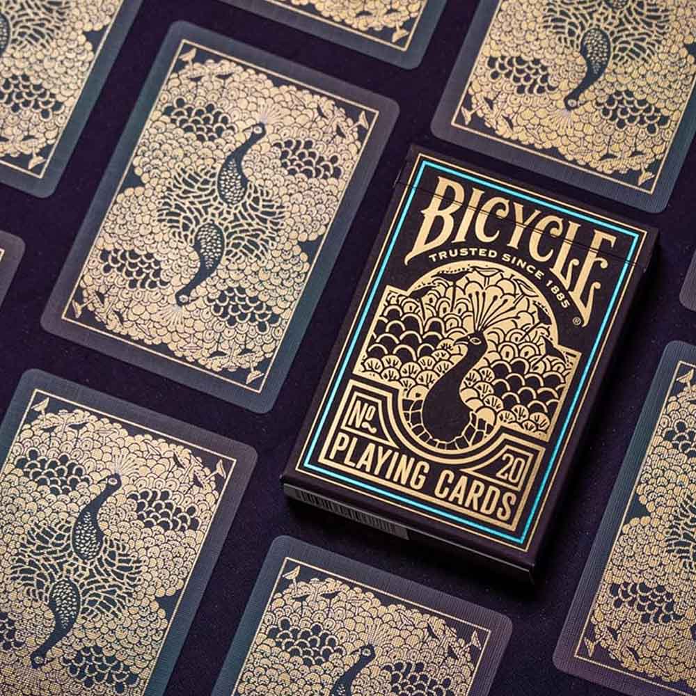 Bicycle - Purple Peacock Playing Cards