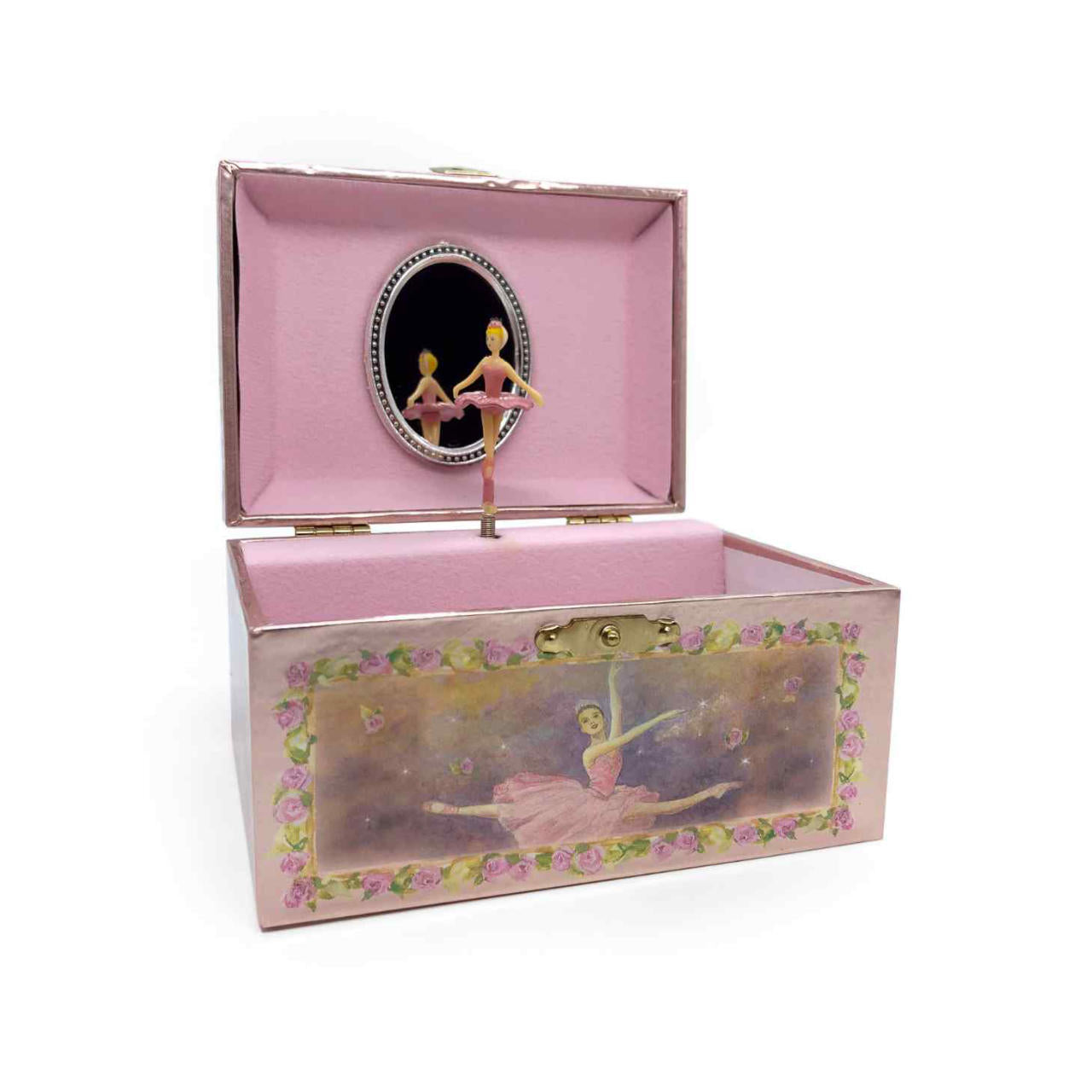 Spieluhr - Schmuckkästchen Ballerina Rosa
