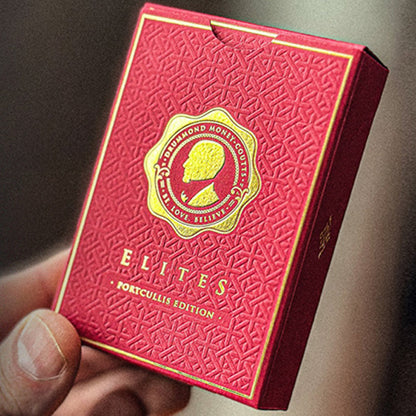 DMC Elites V6 (red) Portcullis - Playing Cards
