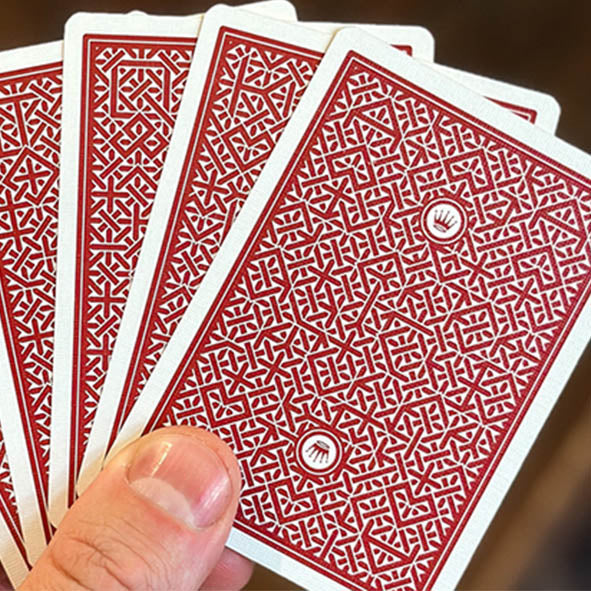 DMC Elites V6 (red) Portcullis - Playing Cards