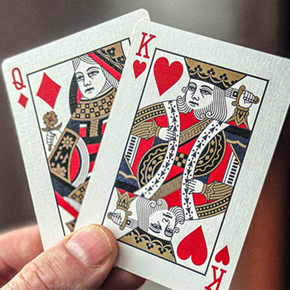 DMC Elites V6 (red) Portcullis - Playing Cards