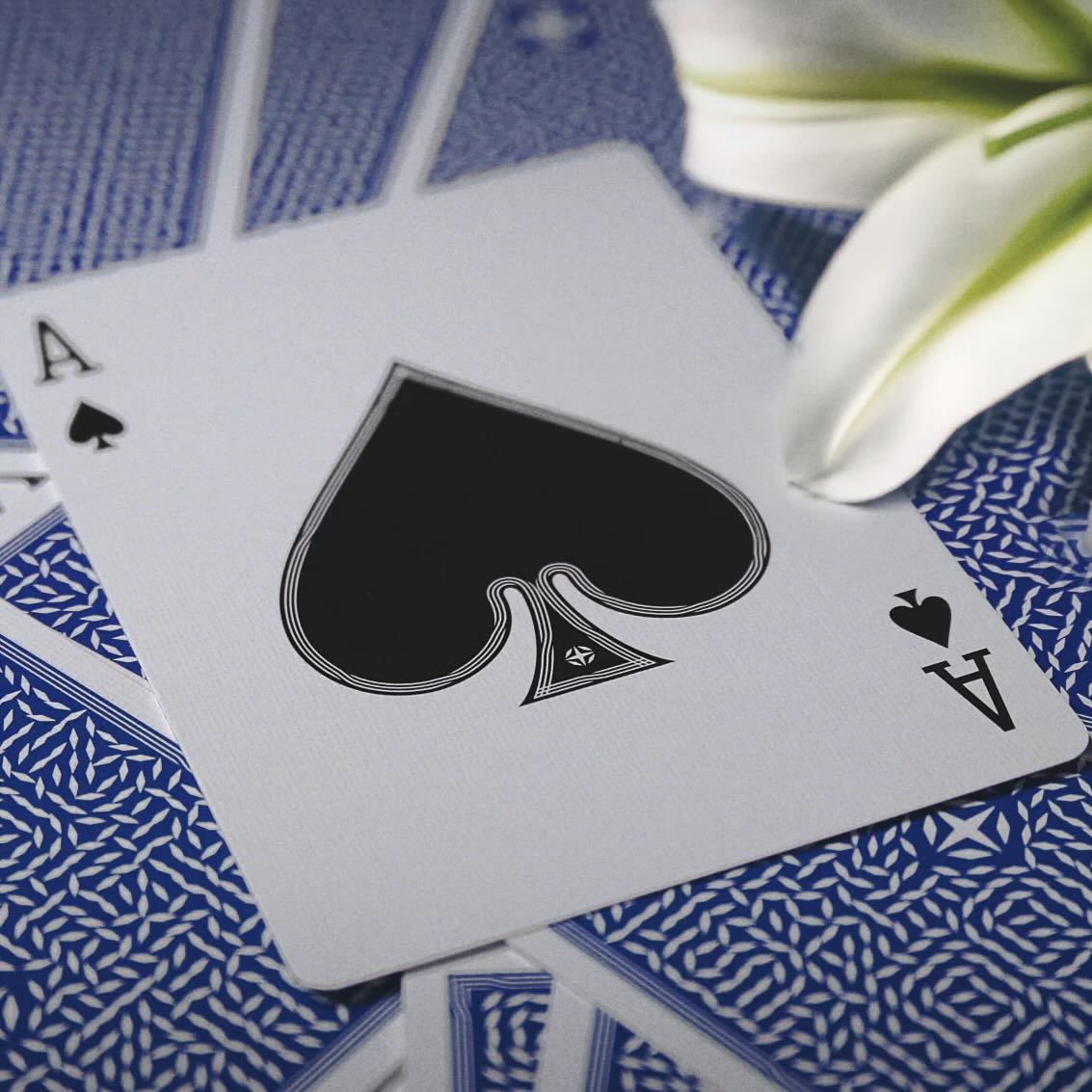 Elysian Duets Playing Cards - Marked Deck (Blue)