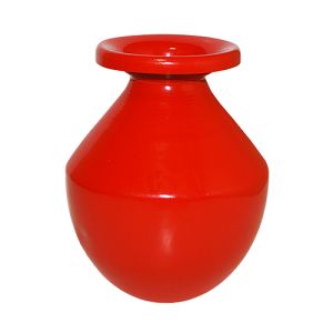 Lota Vase - Aluminium Rot