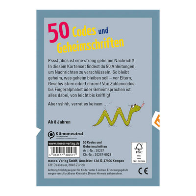 50 Codes und Geheimschriften