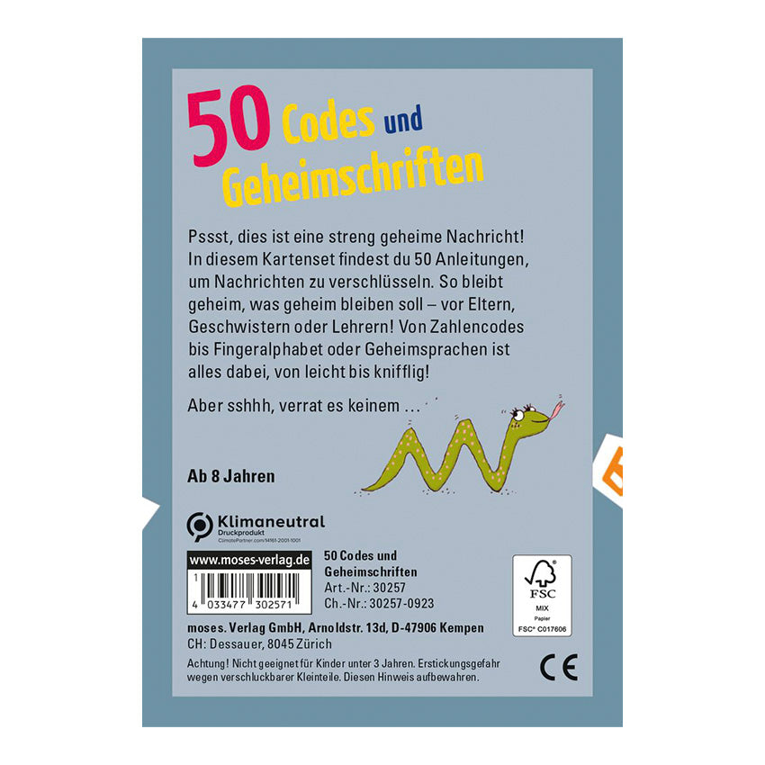 50 Codes und Geheimschriften