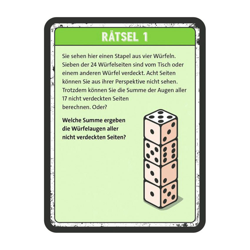 Die Große Box der Würfelrätsel