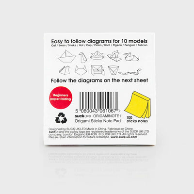 Origami - Sticky Note Pad