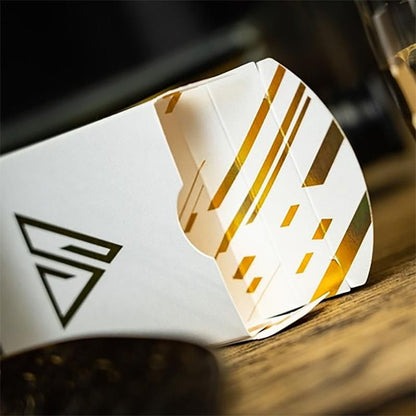 Odyssey Genesys - White and Golden - Playing Cards