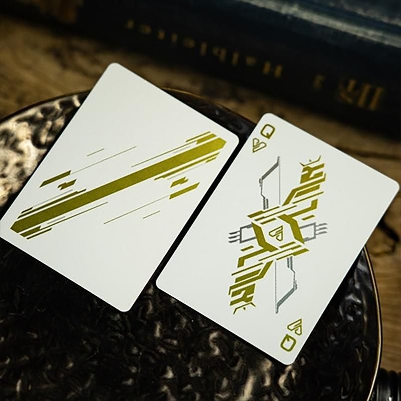 Odyssey Genesys - White and Golden - Playing Cards
