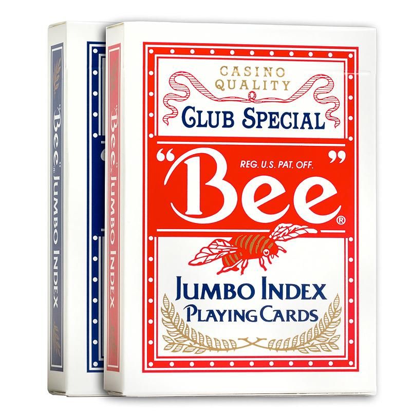 Bee Playing Cards - Jumbo Index
