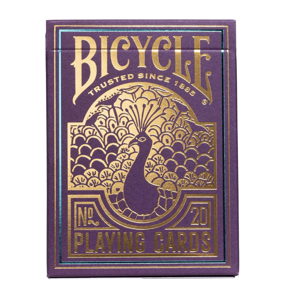 Bicycle - Purple Peacock Playing Cards
