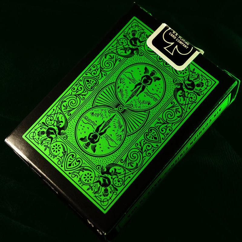 Bicycle Reverse (Green & Black)