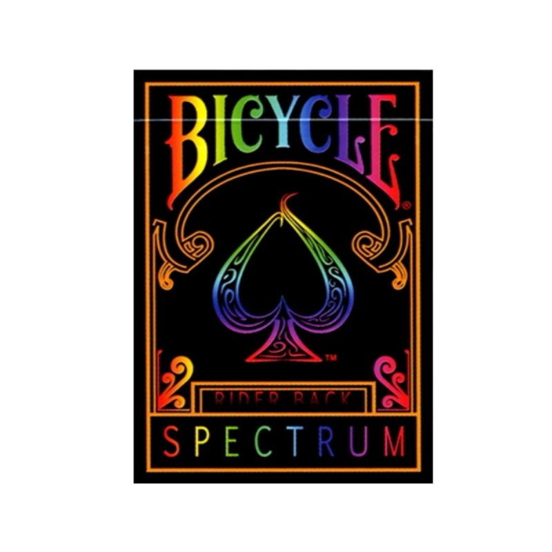 Bicycle Spectrum - Rider Back Playing Cards
