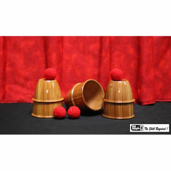 Cups and Ball Wood