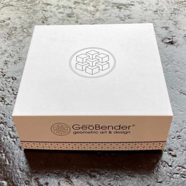 GeoBender Geschenkbox 4 Cubes mit unterschiedlichem Designs