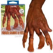 Finger Hands & Feet Dark Skin