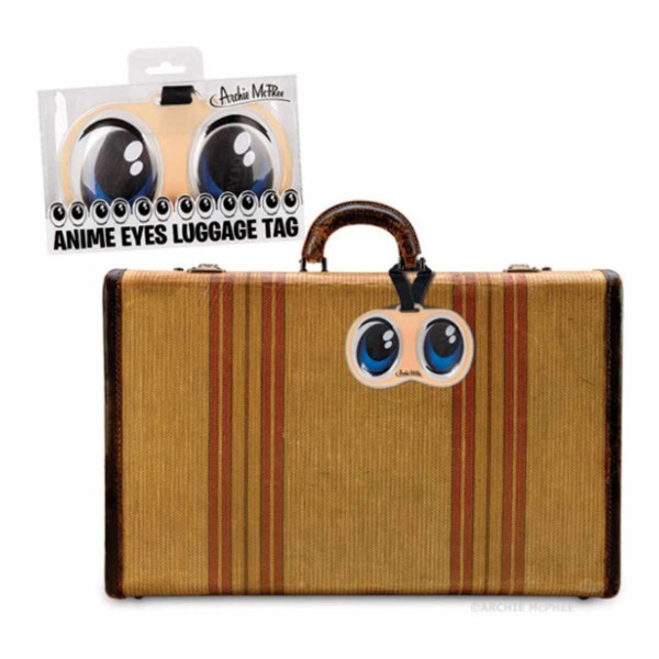 Googly Eyes Luggage Tag