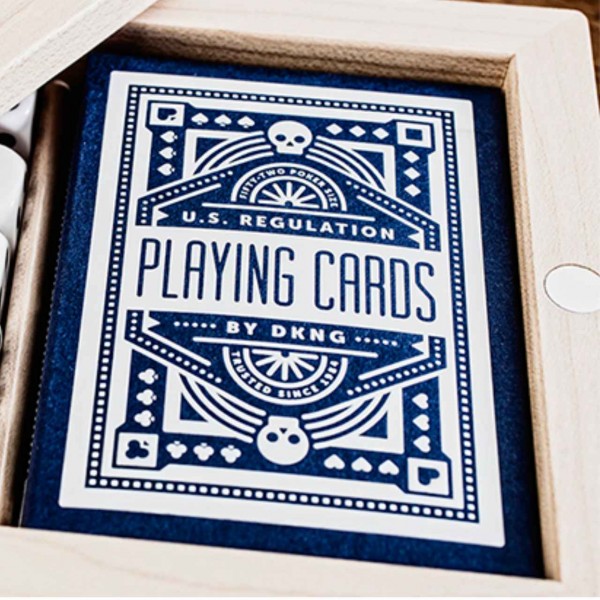 Blue Wheel Playing Cards